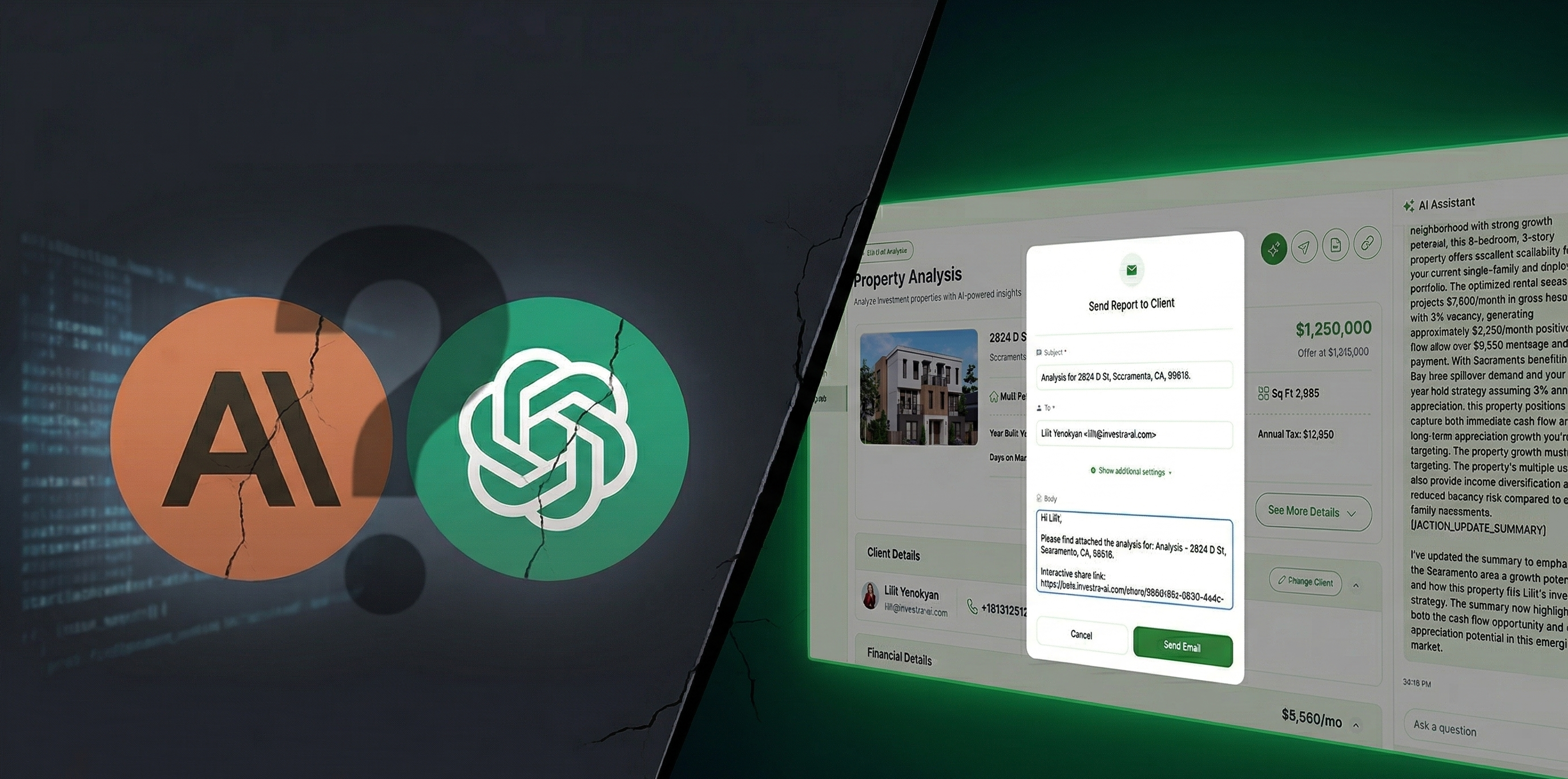 General-purpose AI versus specialized real estate investment software